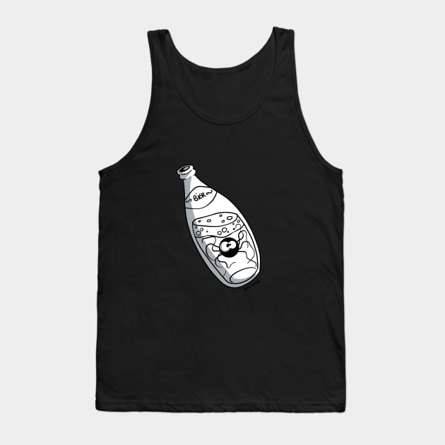 Beth the Spider - The Beer Bottle Tank Top by TomiAx